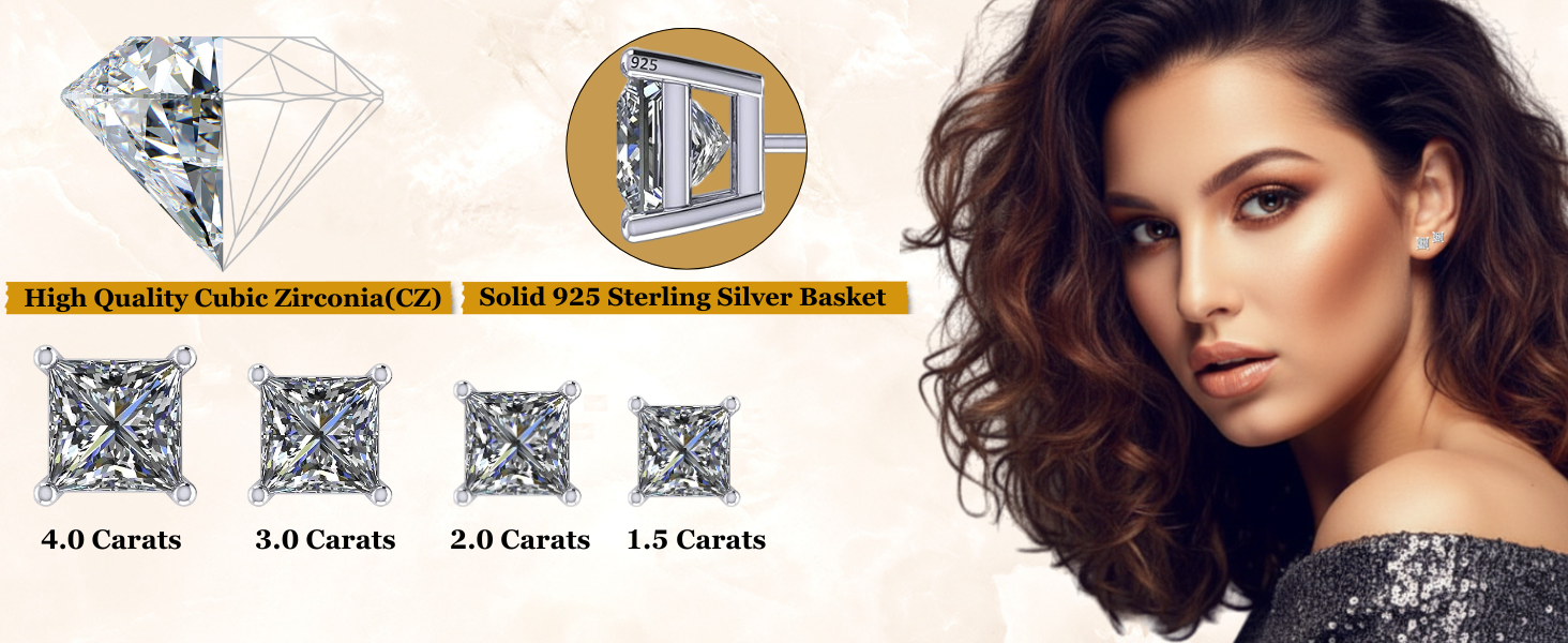 Sterling silver oversized earring backs